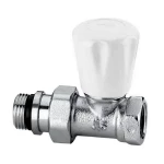 Кран радиаторный 1/2" прямой верхний Caleffi 