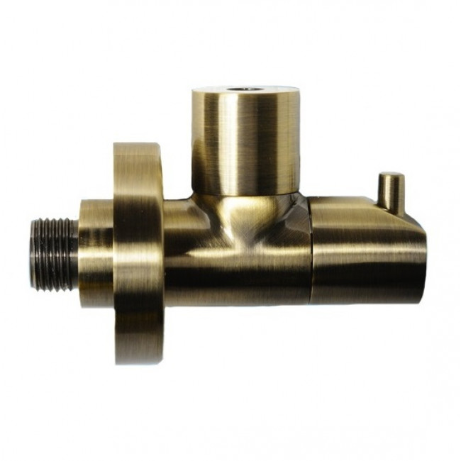 Кран 1/2"х10 угловой бронза McAlpine ANGVAL-10-AB