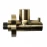 Кран 1/2"х10 угловой бронза McAlpine ANGVAL-10-AB