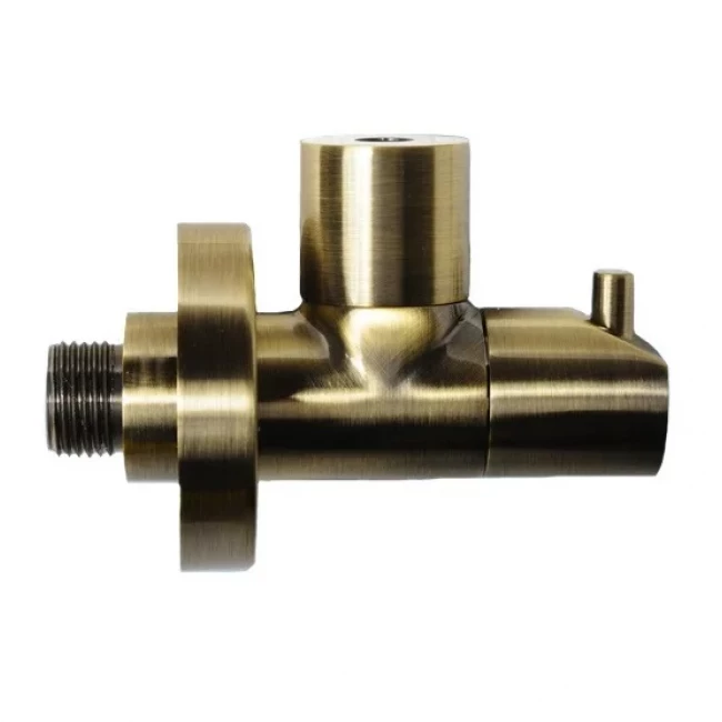 Кран 1/2"х10 угловой бронза McAlpine ANGVAL-10-AB