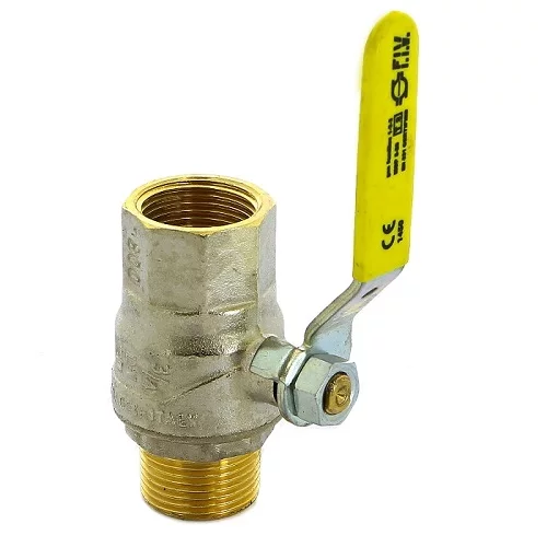 Кран газовый г/ш 1/2" ручка F.I.V.