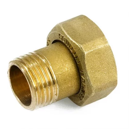 Переход с накидной гайкой 1/2"НР х 3/4"ВР General Fittings