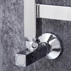 Комплект радиаторных кранов 3/4"х1/2 г/ш Ganzer