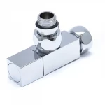 Комплект радиаторных кранов 3/4"х1/2 г/ш Ganzer