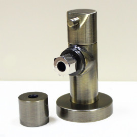 Кран 1/2"х10 угловой бронза McAlpine ANGVAL-10-AB