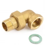 Американка угловая плоская 1/2" General Fittings