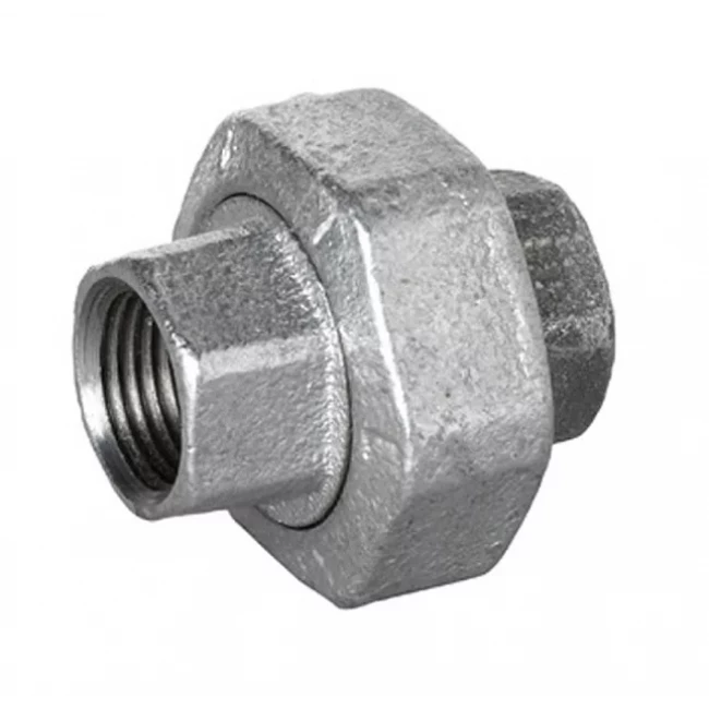 Американка чугунная оцинкованная ВВ 21/2" EE