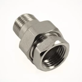 Американка никелированная конусная 1/2" General Fittings