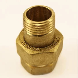 Американка латунная плоская 1" General Fittings