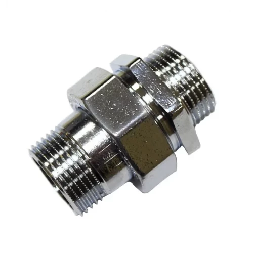 Американка латунная хром 1/2" ш/ш GF