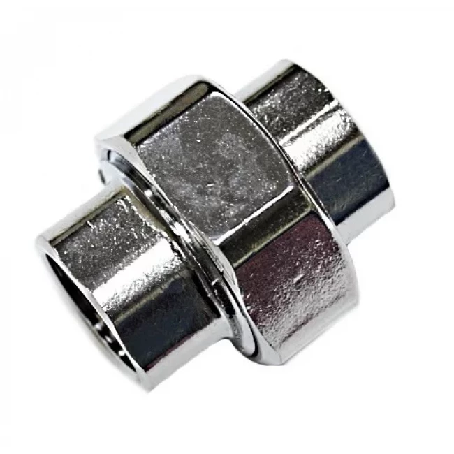Американка латунная хром 3/4" г/г GF