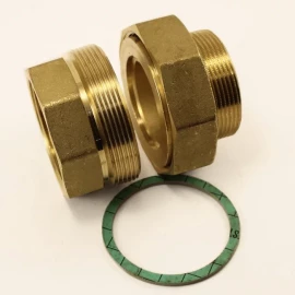 Американка латунная плоская 11/4" General Fittings