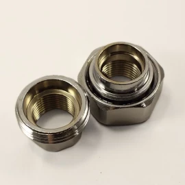 Американка латунная хром 3/4" г/г GF