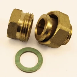 Американка латунная плоская 3/4" General Fittings
