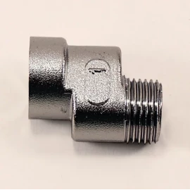Эксцентрик 1/2"х1/2" 10мм г/ш никель Tim