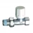 Кран радиаторный 1/2" прямой термостатический Far 1640