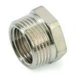 Футорка 3/4"х1/2" никель General Fittings