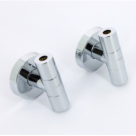 Кран 1/2"х10 угловой хром Viega Eleganta 1