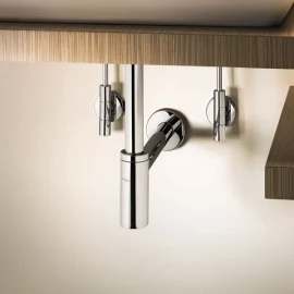 Кран 1/2"х10 угловой хром Viega Eleganta 1