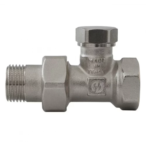 Кран радиаторный 1/2" прямой нижний General Fittings 