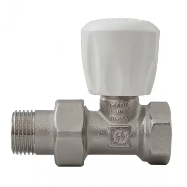 Кран радиаторный 1/2" прямой верхний General Fittings 