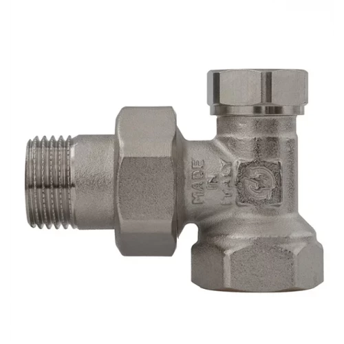 Кран радиаторный 1/2" угловой нижний General Fittings 