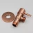 Кран шаровой (медь) "MINIMAL" 1/2"х1/2" Remer 128 L