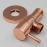 Кран шаровой (медь) "MINIMAL" 1/2"х1/2" Remer 128 L
