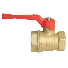 Кран шаровой г/г 1/2" рычаг БАЗ