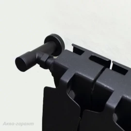 Радиаторный вентиль 1/2" (черный) SMS-744