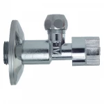 Кран шаровой 1/2"х10 цанга (3/8" НР) угловой FIV