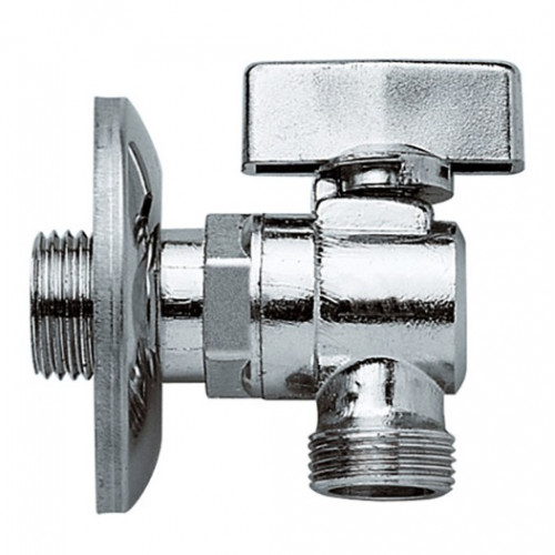 Кран шаровой 1/2"х 1/2" угловой Remer