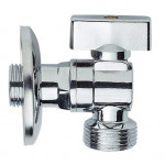 Кран шаровой 1/2"х 3/4" угловой Remer