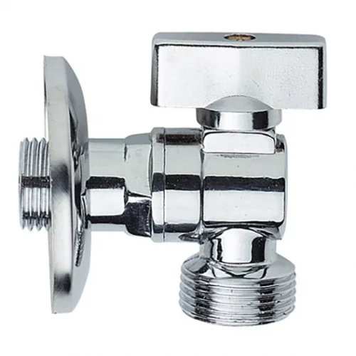 Кран шаровой 1/2"х 3/4" угловой Remer
