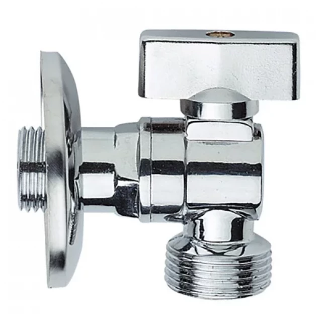 Кран шаровой 1/2"х 3/4" угловой Remer