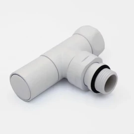 Радиаторный вентиль 1/2"х3/4" (белый) Vieir