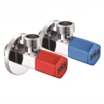 Краны шаровые угловые 1/2"х 1/2" (шестигранник) SMS 