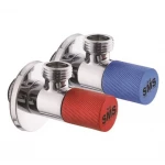 Краны шаровые угловые 1/2"х 1/2" (круг. ручки) SMS 