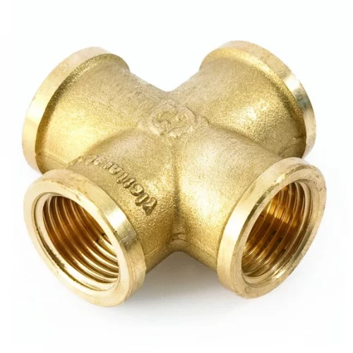 Крестовина латунная 1" General Fittings