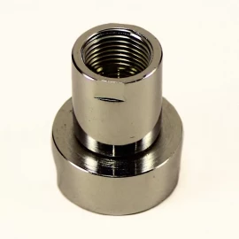 Муфта латунная хром стяжная 1"х1/2" SMS