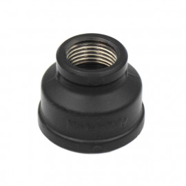 Муфта латунная черная 1"х1/2" GF