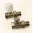 Кран радиаторный 1/2" прямой верхний General Fittings