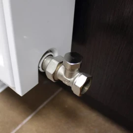 Кран радиаторный 1/2" прямой нижний General Fittings 