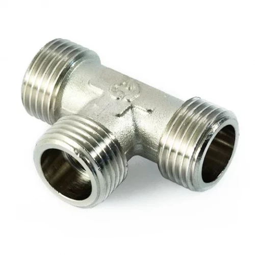 Тройник ш/ш/ш 1/2" никель General Fittings