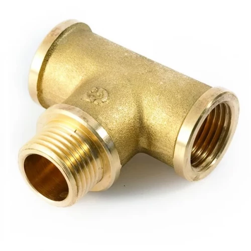 Тройник латунный г/ш/г 1/2" General Fittings