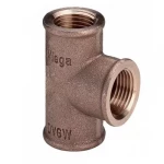 Тройник бронзовый 3/4" г/г/г Viega 