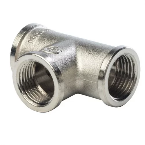Тройник латунный г/г/г 1/4" General Fittings