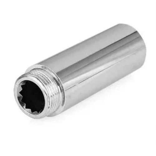 Удлинитель латунный хром 1/2" х 90мм SMS 