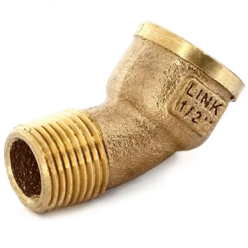 Уголок бронзовый 45° 1/2" г/ш Effebi 
