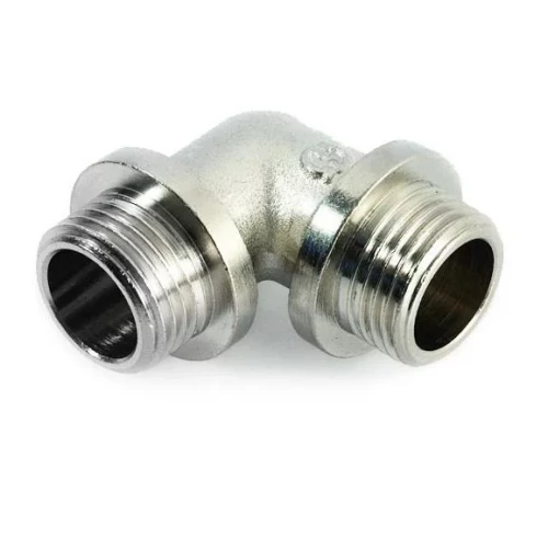 Уголок латунный ш/ш 1/2" с ограничителем General Fittings